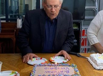 Gli 80 anni celebrati  nel mio  ultimo giorno di  lavoro alla CHIN RADIO AND TV