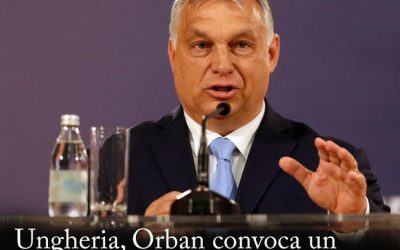 Ungheria, Orban convoca un referendum sulla legge anti Lgbtq
