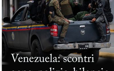 Venezuela scontri gang polizia, bilancio sale a 26 morti