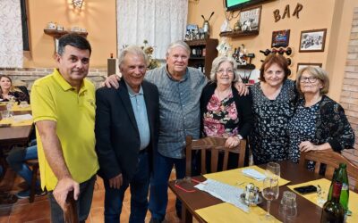 Nino, Silvio, Marco e Luca  Andriollo, imprenditori agricoli di altri tempi