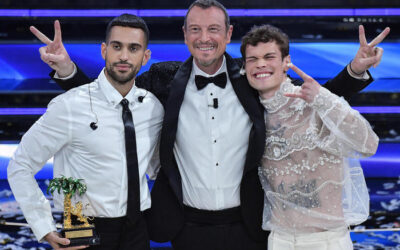 Sanremo 2022, Mahmood & Blanco vincono il Festival