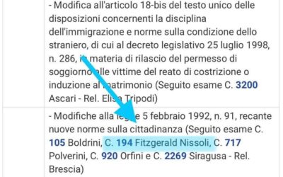 Fucsia Nissoli: Riprende il dibattito sulla cittadinanza