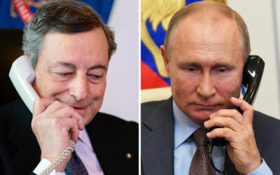 Draghi ha chiamato Putin: ‘Fornitura ininterrotta di gas all’Italia’