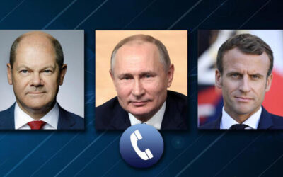 Ucraina: Putin a Macron e Scholz, pronti a ripresa dialogo con Kiev