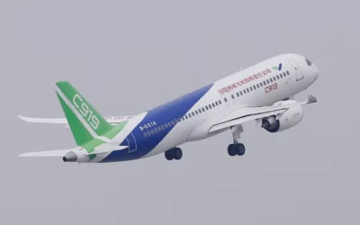 La Cina ha costruito un aereo di linea nazionale con competenze americane