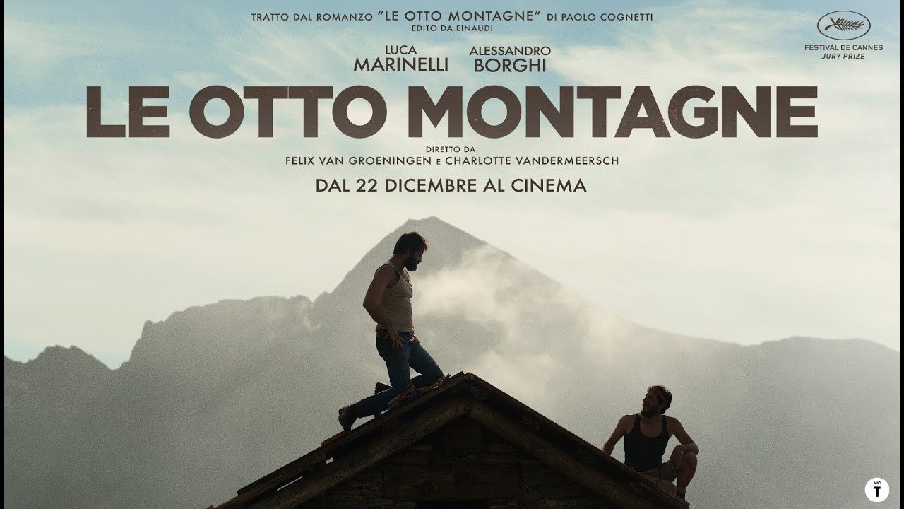 Il film otto montagne, vince il il Donatello come miglior film 2023