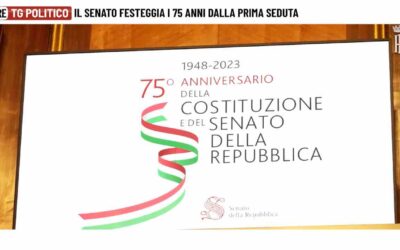 Gianni Morandi celebra i 75 anni del Senato con l’Inno di Mameli e suoi successi