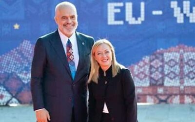 Albania:L’intervento della premier Maloni