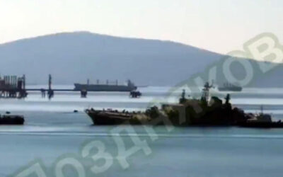 Colpita un’altra nave russa, danni alla petroliera Sig vicino al ponte di Crimea