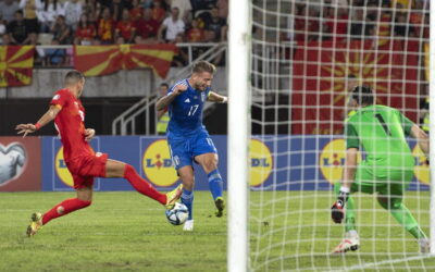 Euro 2024: Macedonia del Nord-Italia 1-1