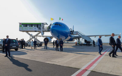 Papa Francesco è arrivato in Mongolia