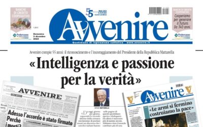 Avvenire compie 55 anni, gli auguri di Mattarella