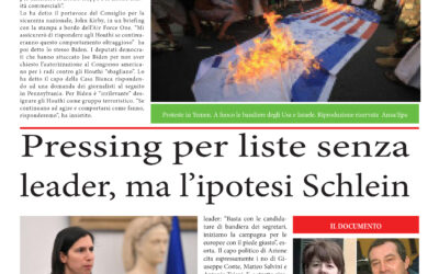 Prima pagina de Il Cittadino Italiano Numero 14 del 14 gennaio 2024