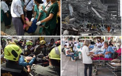 Mondo – Terremoto di magnitude 7.7 in Myanmar. ‘Si temono migliaia di morti’. Trema anche Bangkok, crolla un grattacielo