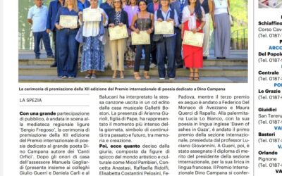 XII^ Edizione Premio Internazionale Dino Campana nel segno di Pape Gurioli
