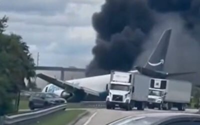Aereo cargo Amazon fuori pista a Miami, 5 morti e 5 feriti: aperta un’indagine